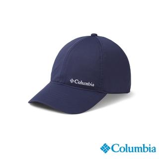 【Columbia 哥倫比亞 官方旗艦】中性-CoolheadUPF50冰紗快排棒球帽-深藍色(UCU01260NY/IS)