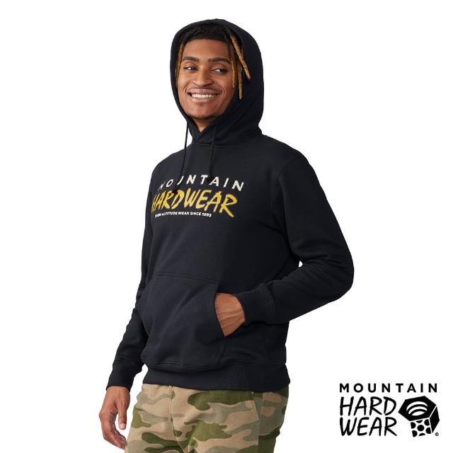 【Mountain Hardwear】90s MHW Logo Pullover Hoody 90年代Logo長袖連帽大學T恤 男款 黑 #2042681
