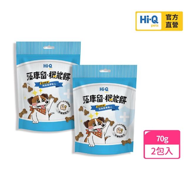 【Hi-Q pets】藻康留機能餅70g-2包組(藻康留/狗零食/狗餅乾)