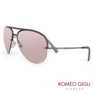 【Romeo Gigli】義大利質感水滴型個性太陽眼鏡(咖啡-RG209-2X8)