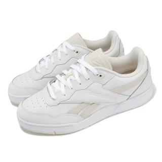 【REEBOK】休閒鞋 BB 4000 II 男鞋 女鞋 白 米白 皮革 低筒 復古 小白鞋(100074125)