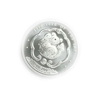【耀典真品】不丹王國鼠年銀幣(生肖系列第5枚)