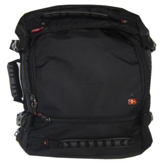 【OverLand】後背旅行袋後背大容量旅行袋中容量可A4資料夾17吋電腦手提肩斜側背附長背帶多功能
