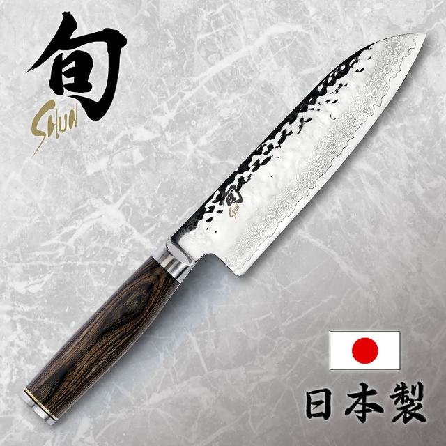 【KAI 貝印】旬Shun 日本製三德鋼刀18cm TDM-0702(高碳鋼日本製 