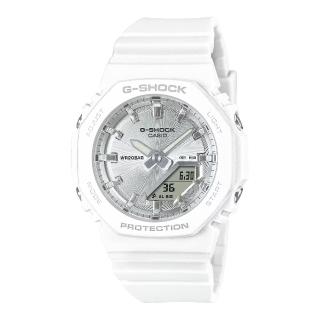 【CASIO 卡西歐】夏季迷人日落時分時尚腕錶 白面 40.2mm(GMA-P2100VA-7A)