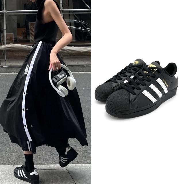 【adidas 愛迪達】Superstar 男女鞋運動休閒慢跑經典百搭貝殼基本