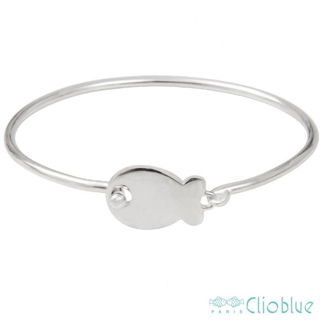 【Clio Blue】大頭魚手環(法國巴黎品牌/925純銀)