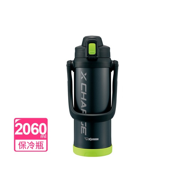 【ZOJIRUSHI 象印】大容量 SLiT運動型不鏽鋼真空保冷瓶-2060ml(SD-BD20)