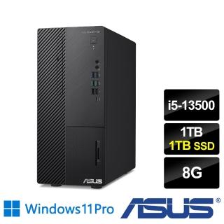 【ASUS 華碩】i5十四核商用電腦(M700ME/i5-13500/8G/1TB HDD+1TB SSD/W11P)