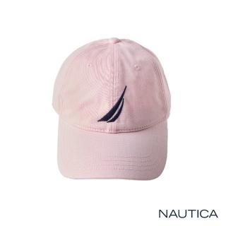 【NAUTICA】夏日繽紛品牌LOGO棒球帽(粉色)