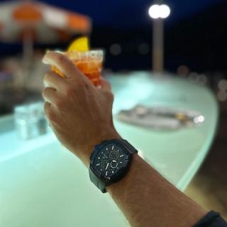 【BRERA 布雷拉】義大利 米蘭精品 SUPERSPORTIVO EVO 方型設計 三眼時計腕錶(BMSSTNQC4103)