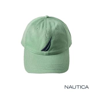 【NAUTICA】夏日繽紛品牌LOGO棒球帽(綠色)