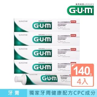 【G.U.M】牙周護理牙膏(140gx4入)
