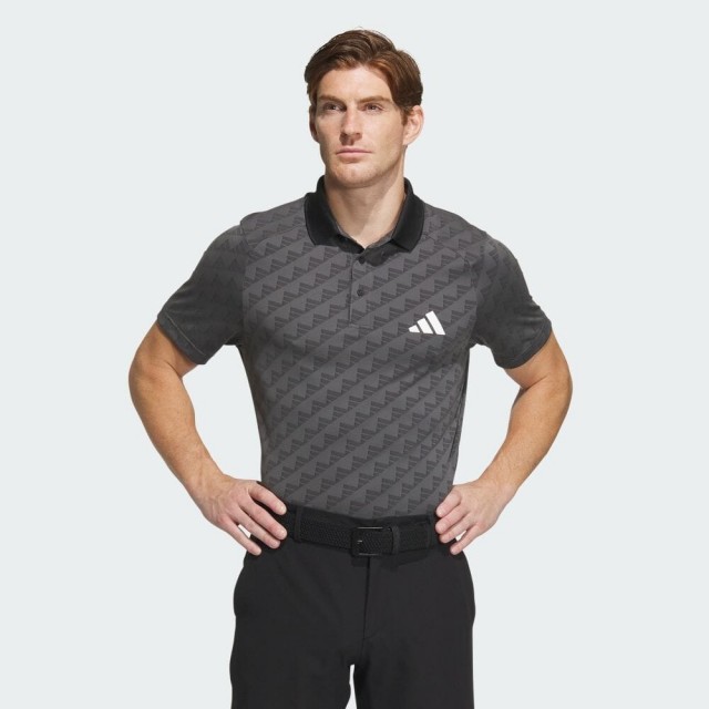 【adidas 愛迪達】短袖POLO衫(IN2796 男款 運動上衣 涼感 高爾夫POLO衫 灰)