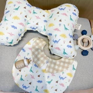 【Lianne baby】Mini龍年寶寶嬰兒禮物 天使枕 圍兜 彌月禮盒(滿月禮 收涎禮物 週歲禮 彌月禮盒)