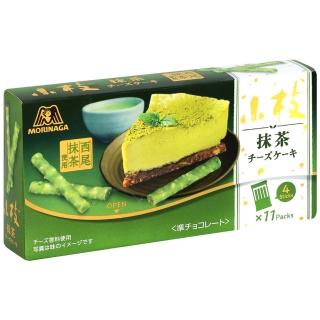 【森永製】小枝餅乾棒-抹茶起司蛋糕風味(59.4g)