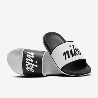 【NIKE 耐吉】拖鞋 女鞋 運動 W OFFCOURT SLIDE MIX 黑白 FQ7646-100