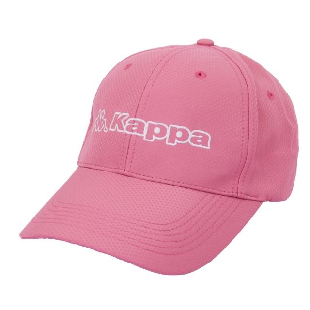 【KAPPA】義大利休閒慢跑運動帽 限量款(桃粉 371X2LW530)