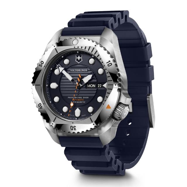 【VICTORINOX 瑞士維氏】DIVE PRO系列 潛水機械腕錶 母親節 禮物(VISA-241995)