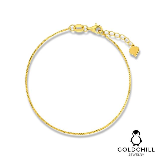 【GOLDCHILL JEWELRY】黃金手鍊 威尼斯 5G工藝(0.68錢±0.02)