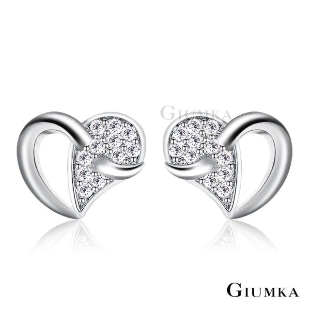 【GIUMKA】純銀耳環．新年禮物．耳針式(銀色白款)