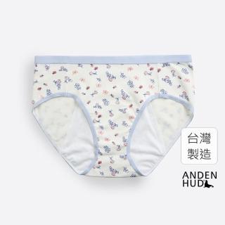 【Anden Hud】花季．中腰生理褲(和風米-小春天)