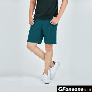 【GFoneone】男吸排戶外反光短褲-深藍(男短褲)