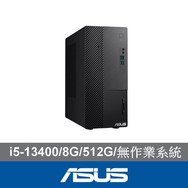 【ASUS 華碩】i5十核文書電腦(i5-13400/8G/512G SSD/無作業系統/H-S500ME-5134000120)