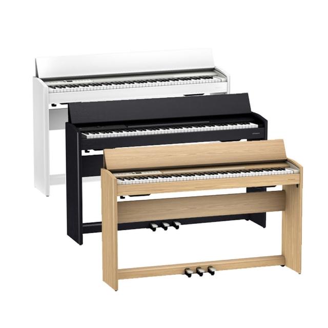 【ROLAND 樂蘭】F701 88鍵 推蓋式 電鋼琴 更細膩音色(送錄音USB線/耳機/鋼琴保養油/保固兩年)