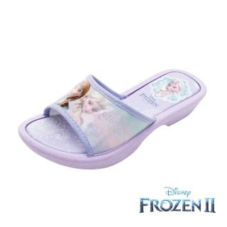 【Disney 迪士尼】童鞋 冰雪奇緣 拖鞋/輕量 透氣 舒適 台灣製 紫(FOKS37617)