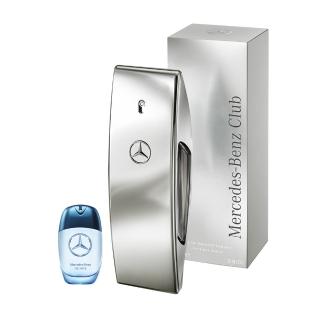 【Mercedes-Benz 賓士】銀翼騎士男性淡香水100ml(贈隨機小香乙瓶.專櫃公司貨)