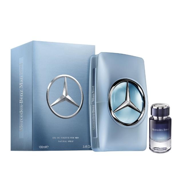 【Mercedes-Benz 賓士】天空藍調男性淡香水100ml(贈隨機小香乙瓶.專櫃公司貨)
