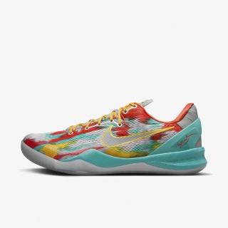 【NIKE 耐吉】男鞋 Kobe 8 Venice Beach 老大 冰底 炫彩 威尼斯海灘(FQ3548-001)