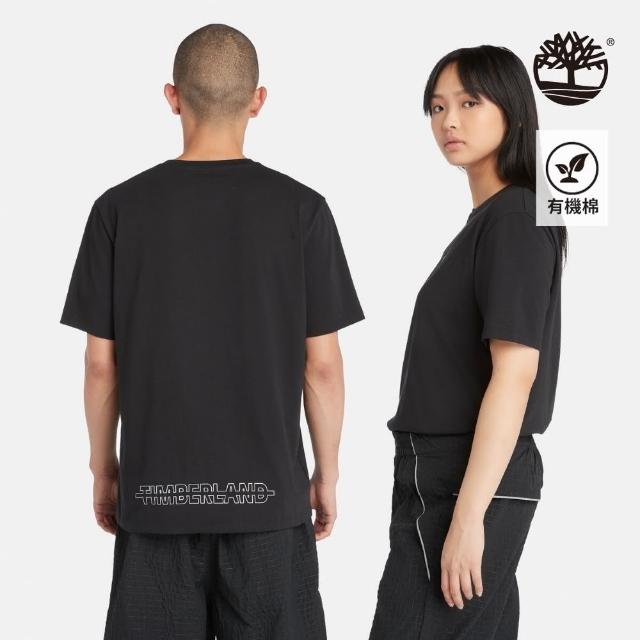 【Timberland】中性黑色夜行短袖T恤(A2R85001)