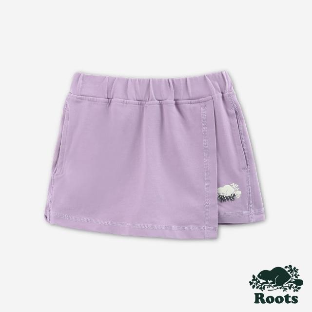 【Roots】Roots 小童- ROOTS GRAFFITI褲裙(紫色)