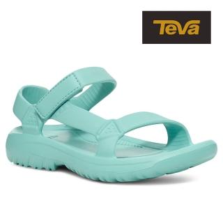 【TEVA】女輕量涼鞋 水陸運動涼鞋/雨鞋/水鞋 Hurricane Drift 原廠(松石綠-TV1124070PTQS)