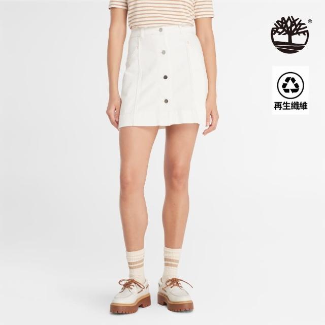 【Timberland】女款復古白天絲短裙(A5VRFCM9)