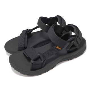 【TEVA】水陸機能涼鞋 M Hydratrek Sandal 男鞋 黑 輕量 速乾 防滑 涼拖鞋 戶外鞋(1150510BLK)