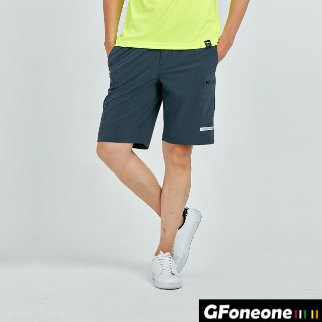 【GFoneone】男戶外側袋短褲-深藍(男短褲)