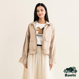 【Roots】Roots 女裝- ESSENTIAL BREAKER外套(沙棕色)