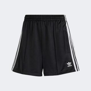 【adidas 愛迪達】FIREBIRD SHORT 短褲 運動褲 女 三葉草 休閒 黑(IU2425)