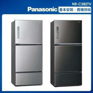 【Panasonic 國際牌】578公升一級能效無邊框鋼板系列右開三門變頻冰箱(NR-C582TV)