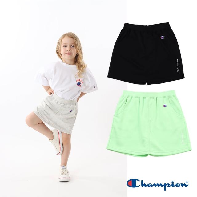 【Champion】官方直營-刺繡LOGO棉褲裙-童(3色)