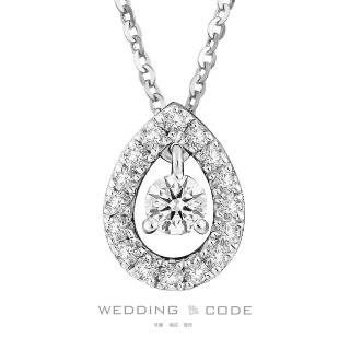 【WEDDING CODE】14K金 26分鑽石項鍊 1885(天然鑽石 618 禮物)