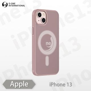 【o-one】Apple iPhone 13 O-ONE MAG軍功II磨砂磁吸防摔殼