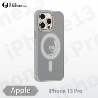 【o-one】Apple iPhone 13 Pro O-ONE MAG軍功II磨砂磁吸防摔殼