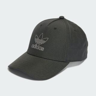 【adidas 愛迪達】棒球帽(IS4633 運動帽 ORIGINALS棒球帽 黑)