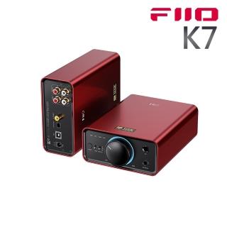 【FiiO】K7 桌上型耳機功率擴大機(紅色款)