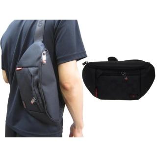 【SNOW.bagshop】腰胸包中容量(主袋+外袋共三層進口防水尼龍)