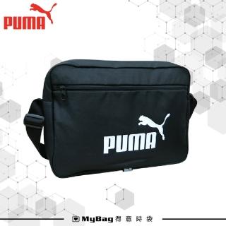 【PUMA】側背包 Phase 電腦包 大容量 運動包 斜背包 079956 得意時袋